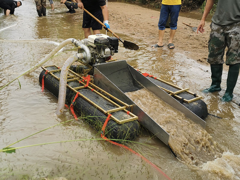 Dredger de la machine à exploitation d'or pour séparateur minéral