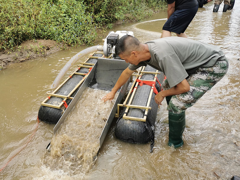 Dredger de la machine à exploitation d'or pour séparateur minéral