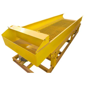 Plant de lavage d'or alluvial Chute vibrante