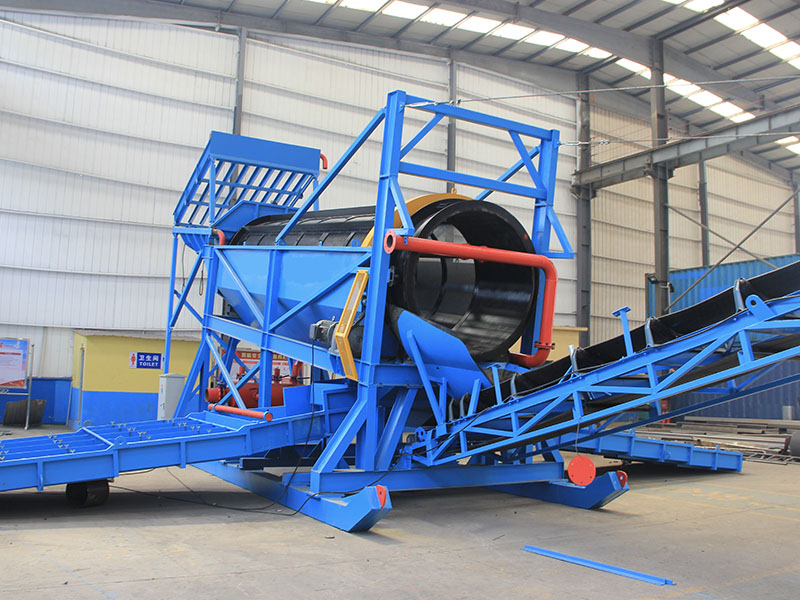 Trommel d'extraction d'or pour écran de trommel de gravier de sable